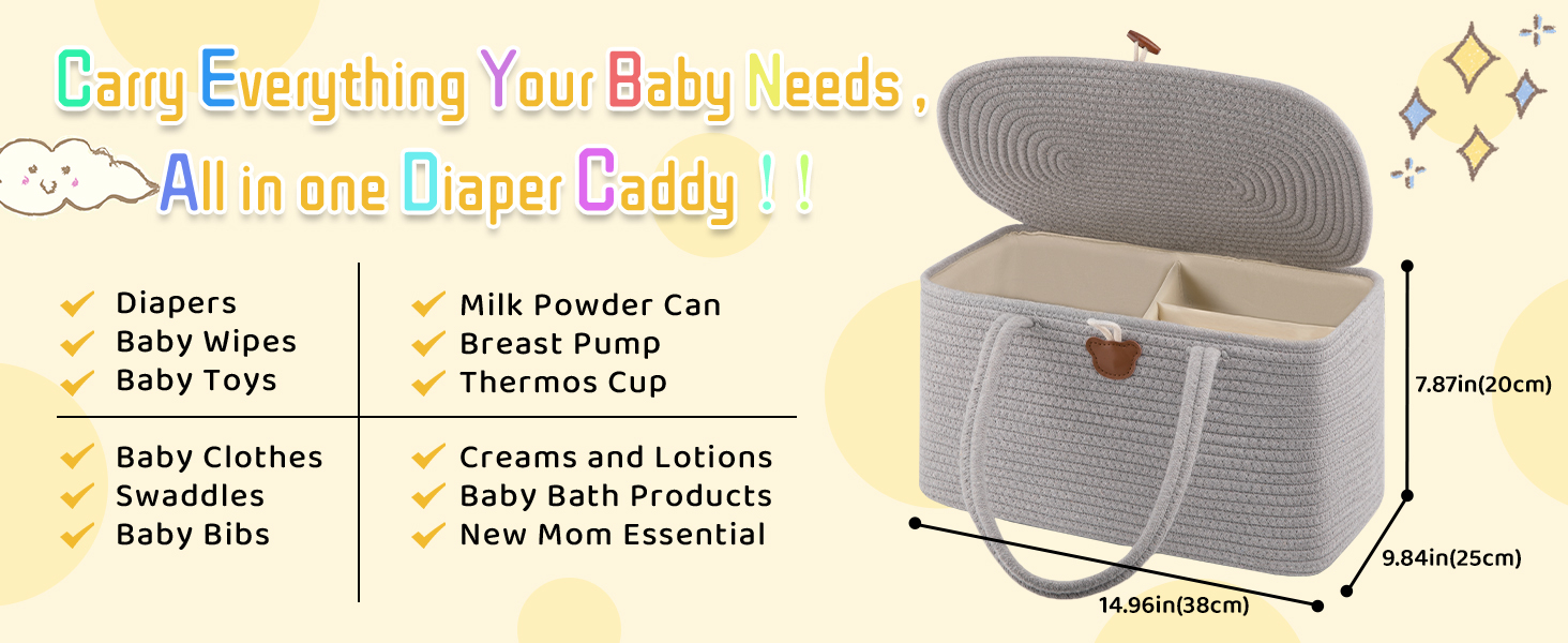 diaper caddy